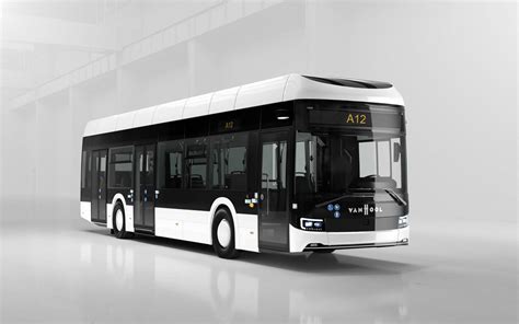 van hool electric bus.